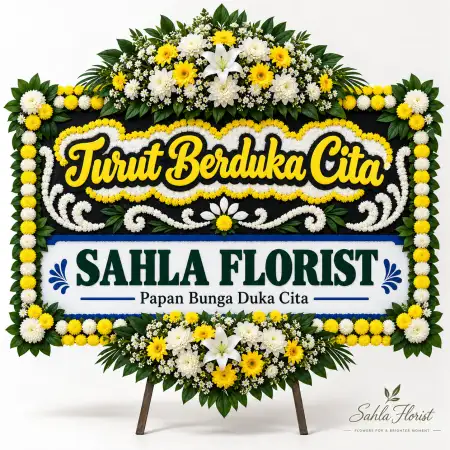 Papan Bunga Duka Bontang